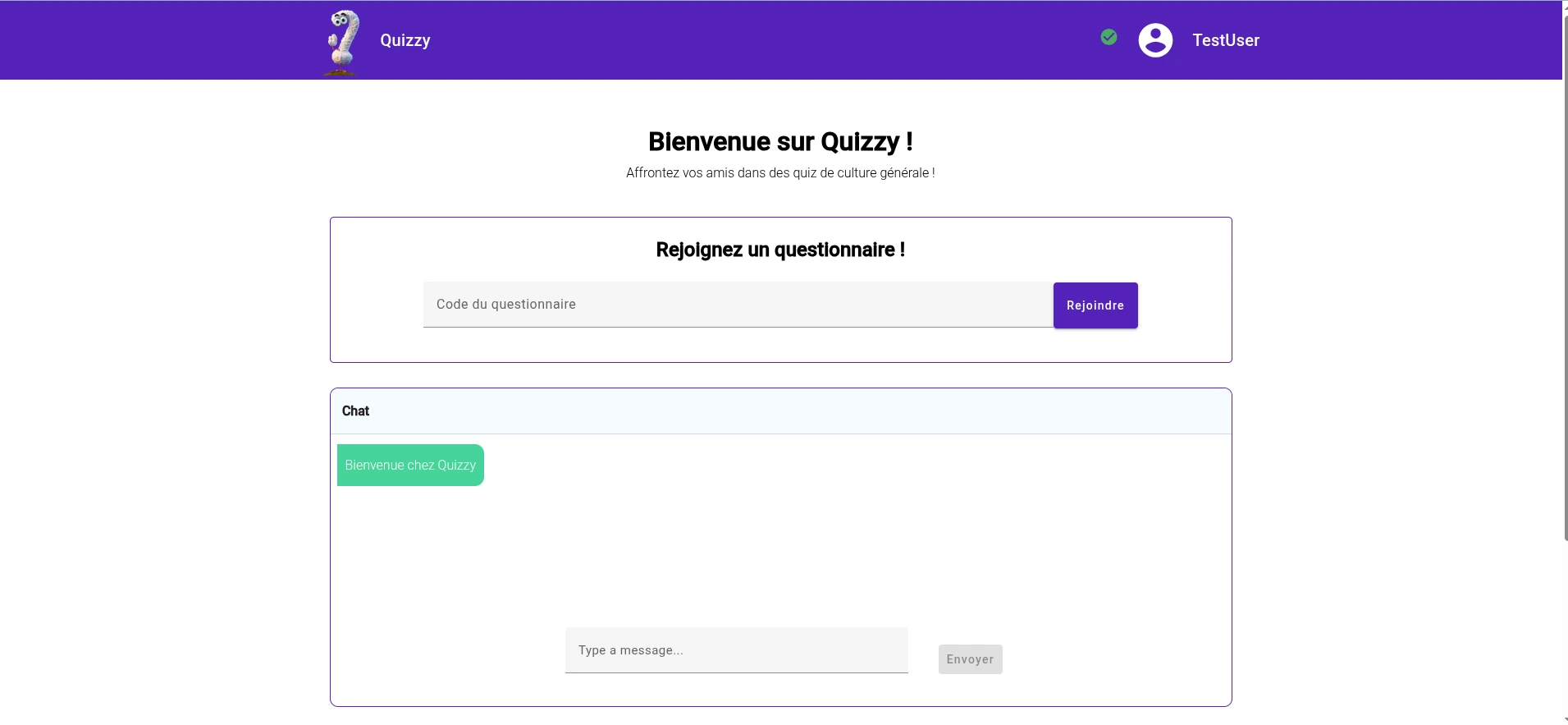 API Backend Quizzam - Application de quiz
